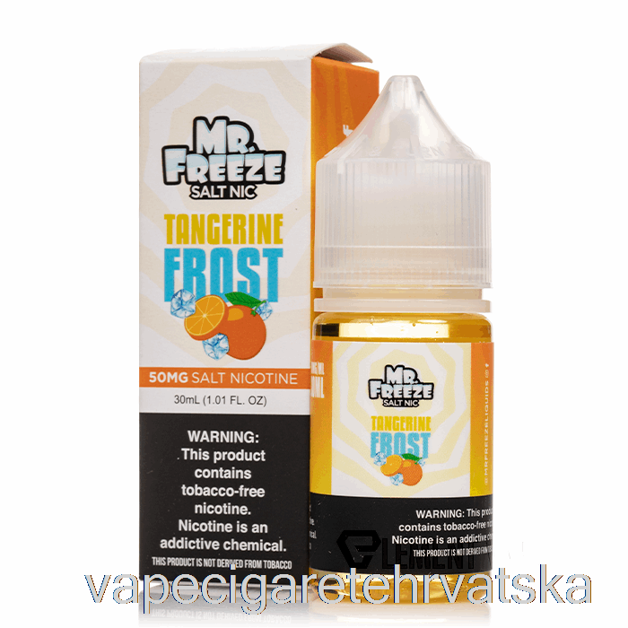 Vape Cigarete Tangerine Frost - Mr Zamrznuti Soli - 30ml 50mg